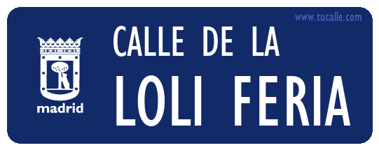 cartel_de_calle-de la-Loli Feria_en_madrid